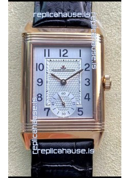 Jaeger-LeCoultre Reverso DuoFace Rose Gold Casing Watch in Swiss Automatic Movement