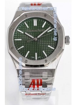Audemars Piguet Royal Oak 15510 41MM Green Dial 904L Steel CALIBRE 4302 Movement 1:1 Mirror Replica