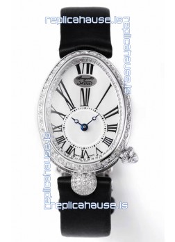Breguet Reine De Naples Ladies Stainless Steel Swiss 1:1 Edition Replica Watch 