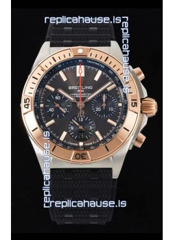 Breitling Chronomat B01 42 Edition Swiss 904L Steel Casing Brown Dial 1:1 Mirror Replica Watch