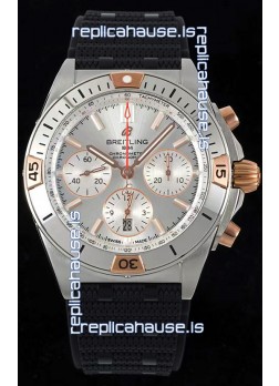 Breitling Chronomat B01 42 Edition Swiss 904L Steel Casing Silver Dial 1:1 Mirror Replica Watch