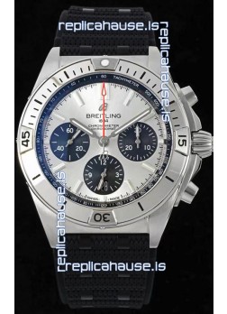 Breitling Chronomat B01 42 Edition Swiss 904L Steel Casing Silver Dial 1:1 Mirror Replica Watch