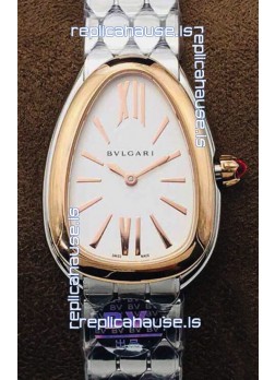 Bvlgari Serpenti Seduttori Edition Watch in Stainless Steel - Rose Gold Bezel 1:1 Mirror Replica