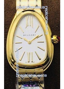 Bvlgari Serpenti Seduttori Edition Watch in Yellow Gold Case 1:1 Mirror Replica