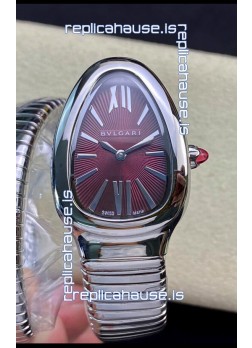 Bvlgari Serpenti Edition Stainless Steel Replica Watch in 1:1 Mirror Quality