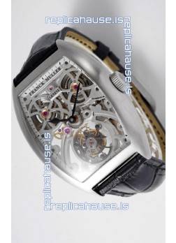 Franck Muller Fast Tourbillon Edition 1:1 Mirror Swiss Replica Watch Steel Casing