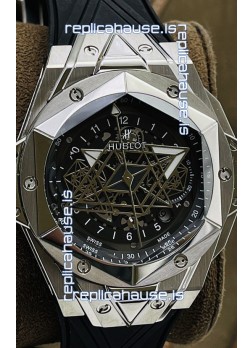 Hublot Big Bang UNICO Sang Bleu II Stainless Steel 1:1 Mirror Quality Swiss Replica Watch 