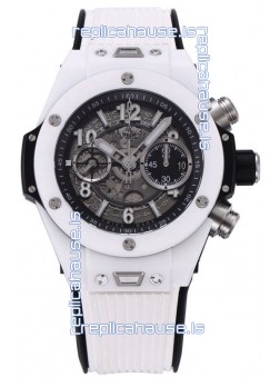 Hublot Big Bang Unico White Ceramic Casing 1:1 Mirror Edition Swiss Replica Watch