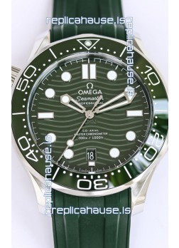 Omega Seamaster 300M Master Chronometer Green Swiss 904L Steel 1:1 Mirror Replica Watch