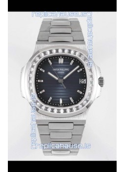 Patek Philippe Nautilus 5711/1A Blue Dial 1:1 Mirror Swiss Replica Watch in 904L Steel 