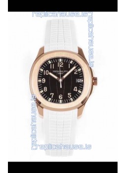 Patek Philippe Aquanaut 5167R Rose Gold 1:1 Mirror Replica Watch - Black Dial