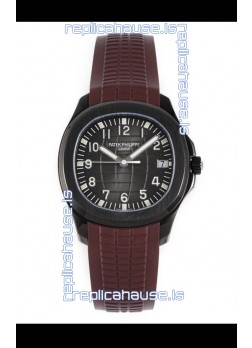 Patek Philippe Aquanaut 5167 Black Venom Edition 1:1 Mirror Replica Watch - Brown Strap
