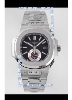 Patek Philippe Nautilus 5980/1A 904L Steel Case in Black Dial - 1:1 Mirror Replica