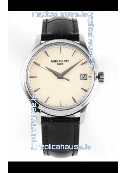 Patek Philippe #Ref 5227G in White Dial 1:1 Mirror Replica 904L Steel Swiss Watch