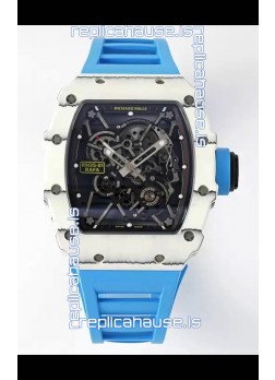 Richard Mille RM35-01 Rafael Nadal Carbon Fiber Casing with Genuine Tourbillon Super Clone Watch 