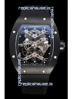 Richard Mille RM027 Rafael Nadal Titanium Casing with Genuine Swiss Tourbillon Movement Super Clone