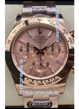 Rolex Cosmograph Daytona M116505 Rose Gold Original Cal.4130 Movement - 904L Steel Watch