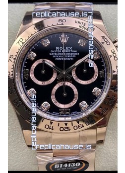 Rolex Cosmograph Daytona M116505 Rose Gold Original Cal.4130 Movement - 904L Steel Watch