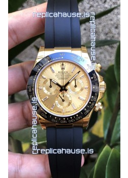 Rolex Cosmograph Daytona 116508 Yellow Gold Original Cal.4130 Movement - Ultimate 904L Steel Watch