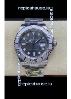 Rolex Yachtmaster 40mm Steel Dial - 1:1 Swiss Replica Watch in 904L Steel Casing
