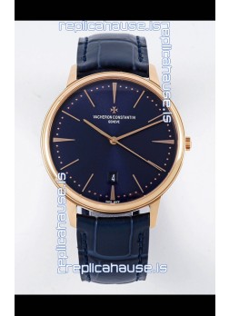 Vacheron Constantin Patrimony Rose Gold 1:1 Mirror Replica Watch 40MM 904L Steel 