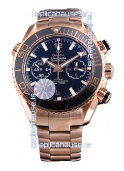 Omega Seamaster Planet Ocean 600M Sedna Gold 45.5MM 1:1 Mirror Replica Watch 