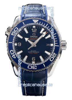 Omega Seamaster Planet Ocean 600M 43.50 MM Blue Dial Steel Casing 1:1 Mirror Replica