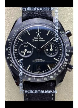Omega Speedmaster Dark Side of the Moon Black Strap - 1:1 Superclone Replica Watch 