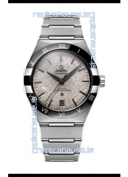 Omega Co-Axial Constellation Stainless Steel Meteorite Dial 1:1 Mirror Replica 41MM
