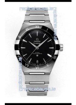 Omega Co-Axial Constellation Stainless Steel Black Dial 1:1 Mirror Replica 41MM