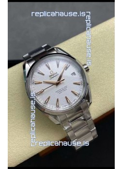 Omega Aqua Terra 150M White Dial 904L Steel Casing White Dial 1:1 Mirror Replica 41MM 