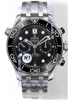 Omega Seamaster Co-Axial Master Chronograph Stainless Steel Casing and Strap 44MM 1:1 Mirror Replica