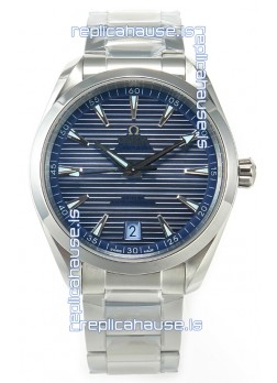 Omega Aqua Terra 150M Summer Blue Dial 904L Steel Casing 1:1 Mirror Replica 41MM 
