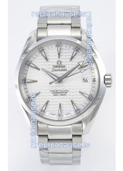Omega Aqua Terra 150M White Dial 904L Steel Casing 1:1 Mirror Replica 41MM 