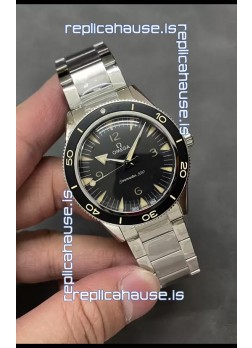 Omega Seamaster 300 Black Dial  1:1 Mirror Swiss Replica Watch