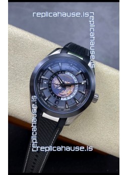 Omega Seamaster Aqua Terra 150M Worldtime Rubber Strap Swiss Replica Watch