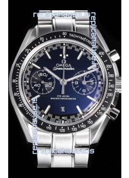 Omega Speedmaster Super Clone Racing Co-Axial Master Chronograph Swiss Replica Watch Black Dial
