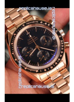 Omega Speedmaster Professional Moonwatch Rose Gold Swiss Replica