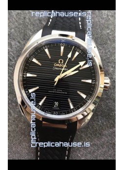Omega Seamaster Aquaterra 41MM 1:1 Mirror Swiss Replica Watch in Black Dial