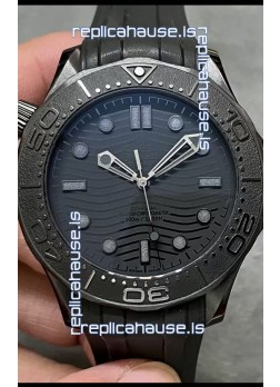 Omega Seamaster 300M "Black Black" Ceramic Case Swiss 1:1 Mirror Replica Watch