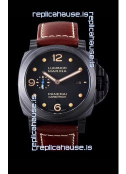 Panerai Luminor Marina PAM661 Carbotech 1:1 Mirror Replica Watch 2020 Improved Version