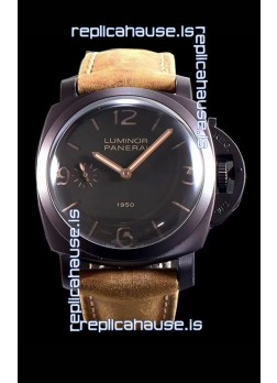 Panerai Luminor 1950 3 Days PAM00375 Composite Cased Vintage Edition Swiss Replica Watch 