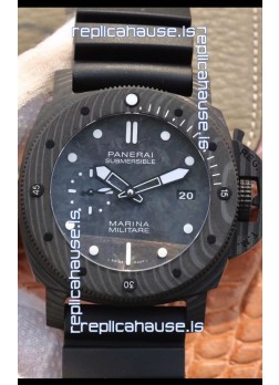 Panerai Luminor Marina Carbotech PAM979 Edition 1:1 Mirror Swiss Replica Watch in Carbon Casing