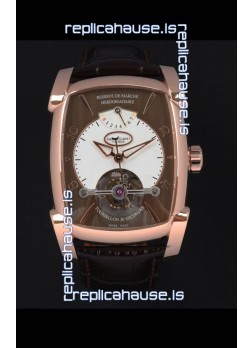 Parmigiani Fleurier Kalpa XL Rose Gold 1:1 Genuine Tourbillon Swiss Replica Watch 
