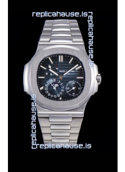 Patek Philippe Nautilus 5712/1A 1:1 Quality Swiss Replica Watch in Blue Dial 