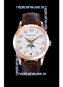 Patek Philippe Annual Calendar 5396R-012 Complications Swiss Replica Watch in White Dial