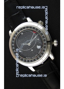 Patek Philippe Grand Complication 6102P Celestial Moon Age Grey Dial Swiss Replica Watch 