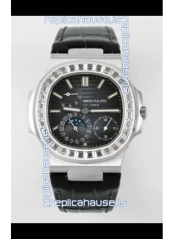 Patek Philippe Nautilus 5712/1A 1:1 Quality Swiss Replica Watch in Blue Dial