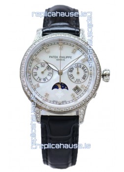 Patek Philippe Grand Complications Ladies First Perpetual Calendaer Steel Case Swiss Replica Watch