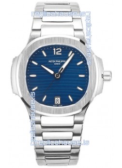 Patek Philippe Nautilus 7118 35MM 1:1 Stainless Steel Blue Dial 1:1 Superclone Watch 